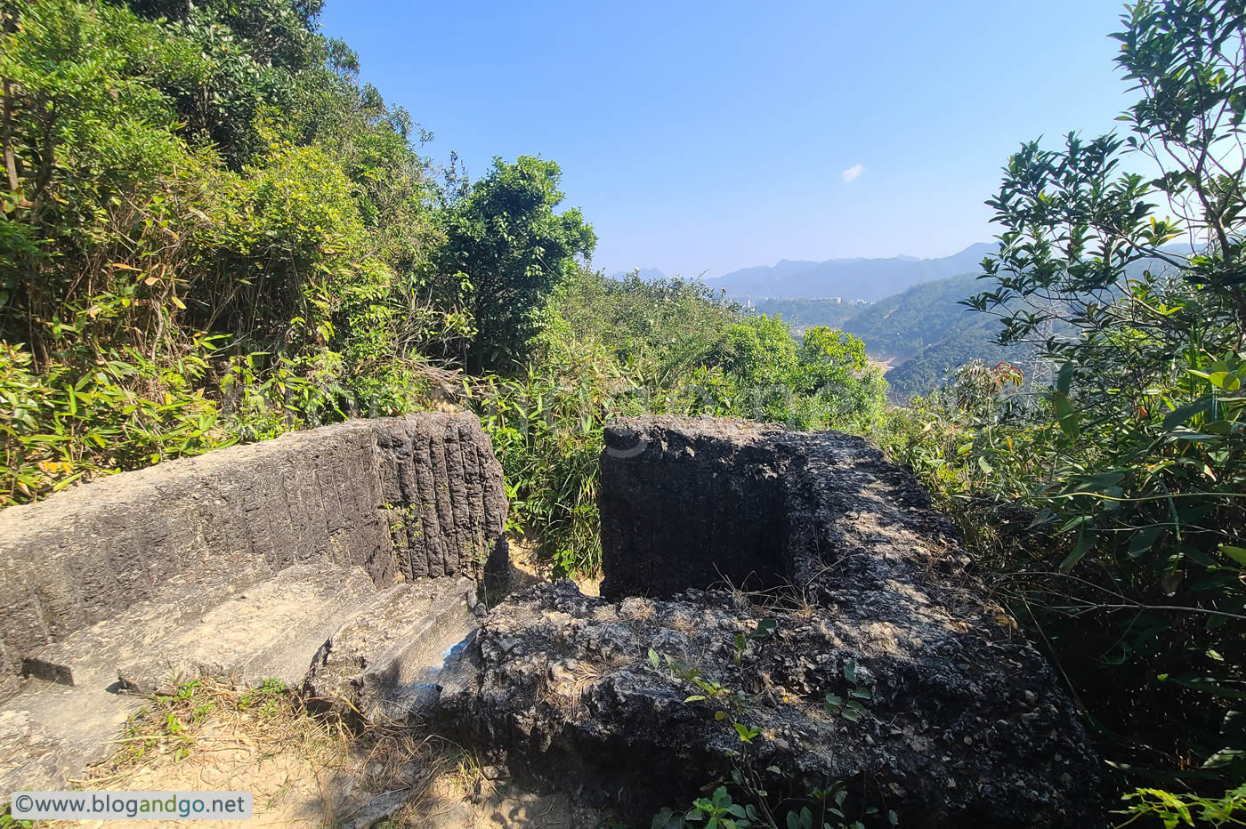 Shing Mun Redoubt - Ruins of PB 401b